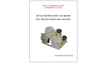 Hướng dẫn sử dụng dây chuyền tráng phủ bột đá